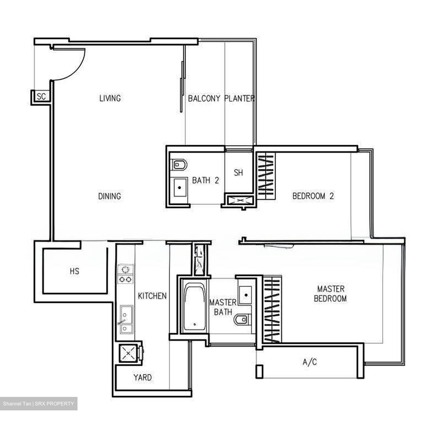 The Trizon (D10), Condominium #633400731